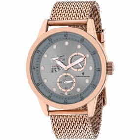 Christian Van Sant Men's Watch - Rio Quartz Silver Dial Rose Gold Bracelet | CV8718 men's watches best men's watches under $500 affordable men's watches men watches classic