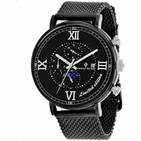 Christian Van Sant Men's Watch - Somptueuse LTD Automatic Black Bracelet | CV1159 