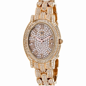 Christian Van Sant Women's Watch - Amore Quartz Rose Gold Dial Bracelet | CV7235 Luxury Quartz Watch Quartz Watch Sale