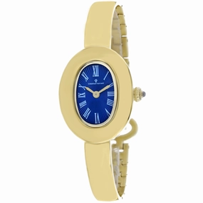 Christian Van Sant Women's Watch - Anora Blue Dial Yellow Gold Bracelet | CV4337 Luxury Quartz Watch Quartz Watch Sale