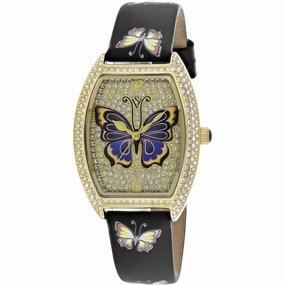 Christian Van Sant Women's Watch - Papillon Quartz Silver Dial Brown Strap | CV4873 Luxury Quartz Watch Quartz Watch Sale