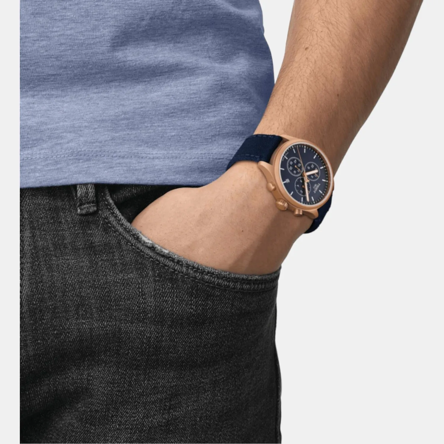 Chrono Xl Men Stainless Steel Watch T1166173704100