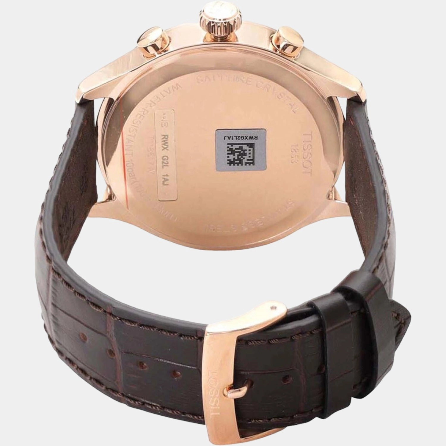 Chrono Xl Men Chronograph Leather Watch T1166173603700