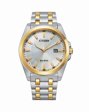 Citizen Eco Drive Bracelet Silver Dial Watch BM7534-59A 