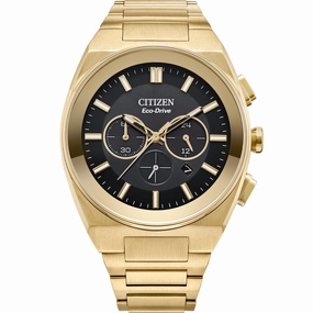 Citizen Eco-Drive CA4582-54E Chronograph stainless steel watch clasp High quality stainless steel watch