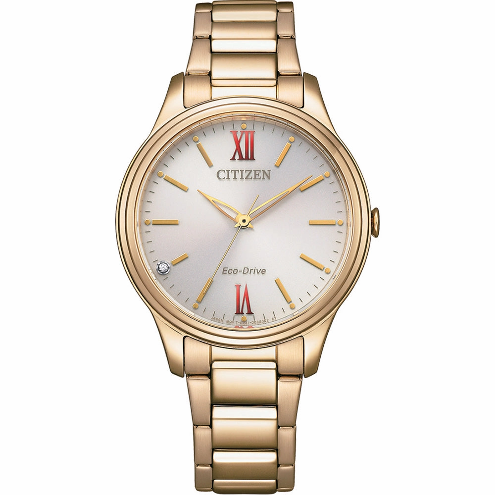 Citizen Eco-Drive EM0418-81X stainless steel watch clasp High quality stainless steel watch