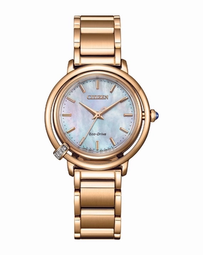 Citizen Eco-Drive Stainless Steel Mother of Pearl Dial Watch EM1093-61D,quartz watch, quartz watches for men, quartz watches for women, best quartz watch, minimalist quartz watch, luxury quartz watch, waterproof quartz watch,analog quartz watch, digital qu