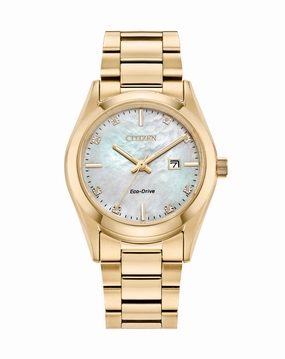 Citizen Eco-Drive Stainless Steel Mother of Pearl Dial Watch EW2702-59D,quartz watch, quartz watches for men, quartz watches for women, best quartz watch, minimalist quartz watch, luxury quartz watch, waterproof quartz watch,analog quartz watch, digital qu