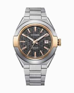 Citizen Series 8 Automatic Stainless Steel Black Watch NA1034-51H 