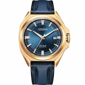 Citizen Series 8 NB6012-18L Automatic Affordable Leather Watch Leather Watch Discount
