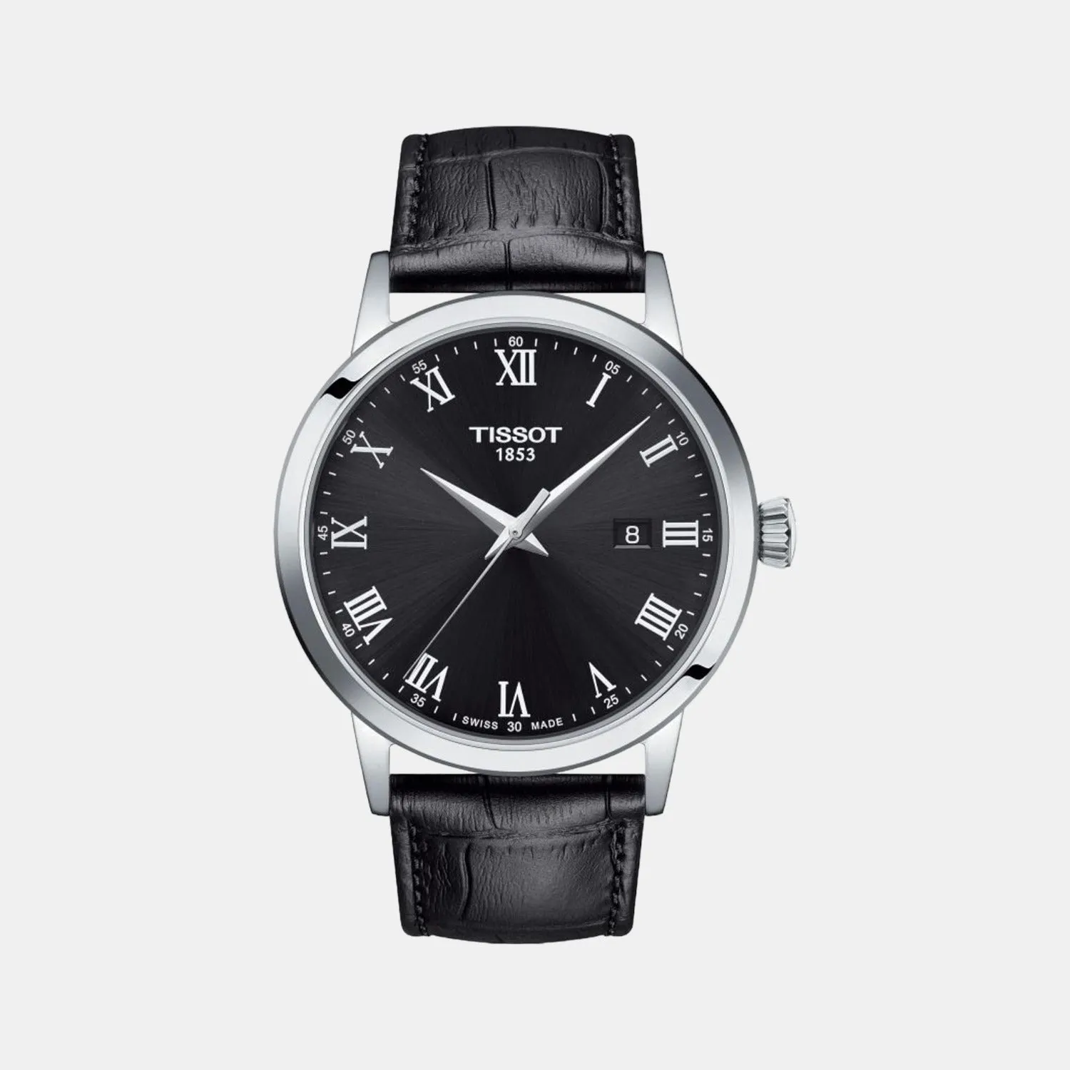 Classic Dream Men's Black Analog Leather Watch T1294101605300 budget    watches    watches classic