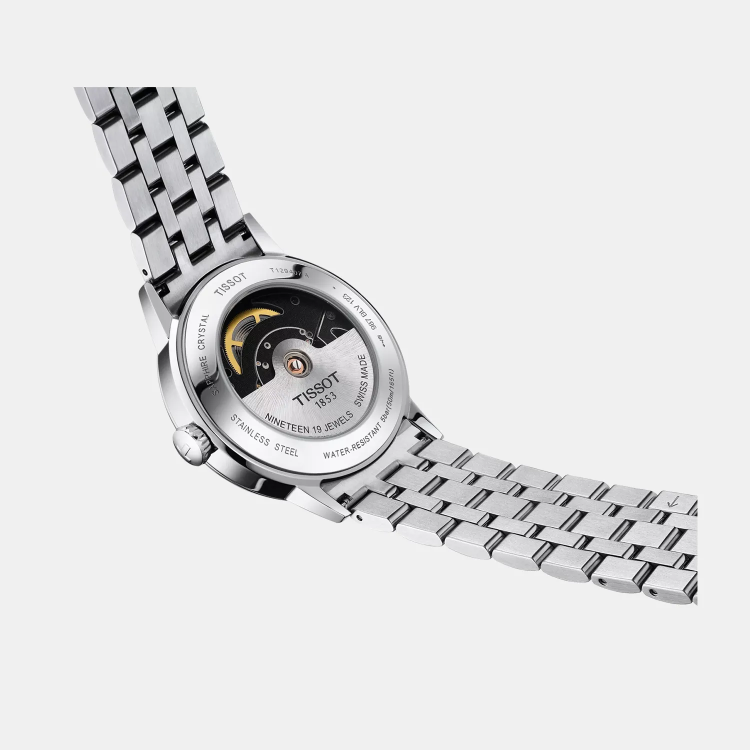 Classic Dream T-Classic Men Analog Silver Dial Swiss    Automatic Stainless Steel Watch T1294071103100