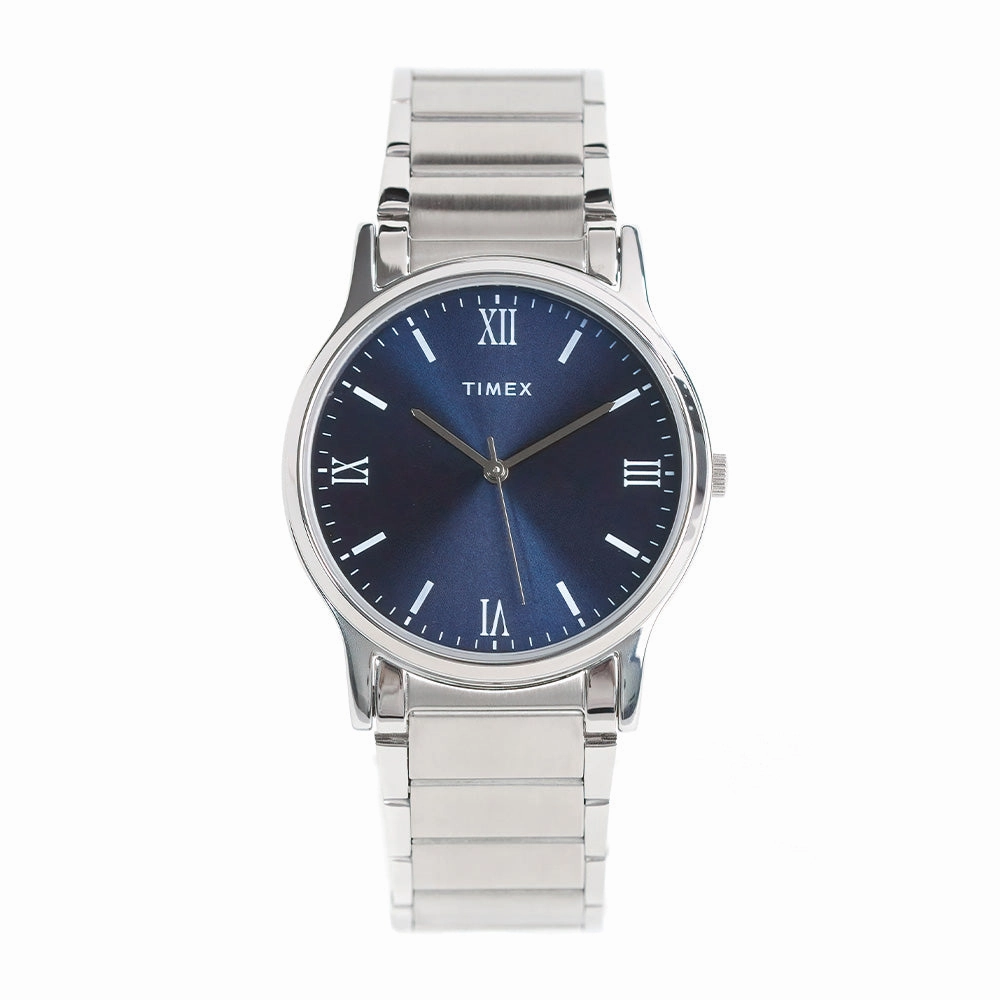 Classic Analog 3-Hand 46mm Stainless Steel Band stainless-steel watches stainless steel watch bands stainless steel watches cheap