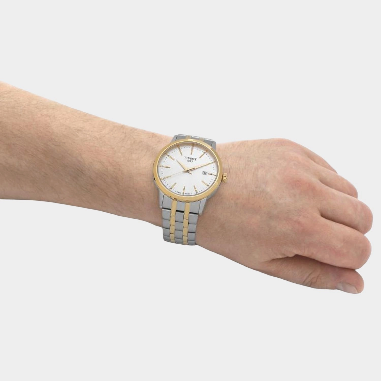 Classic Dream Men Analog Stainless Steel Watch T1294102203100