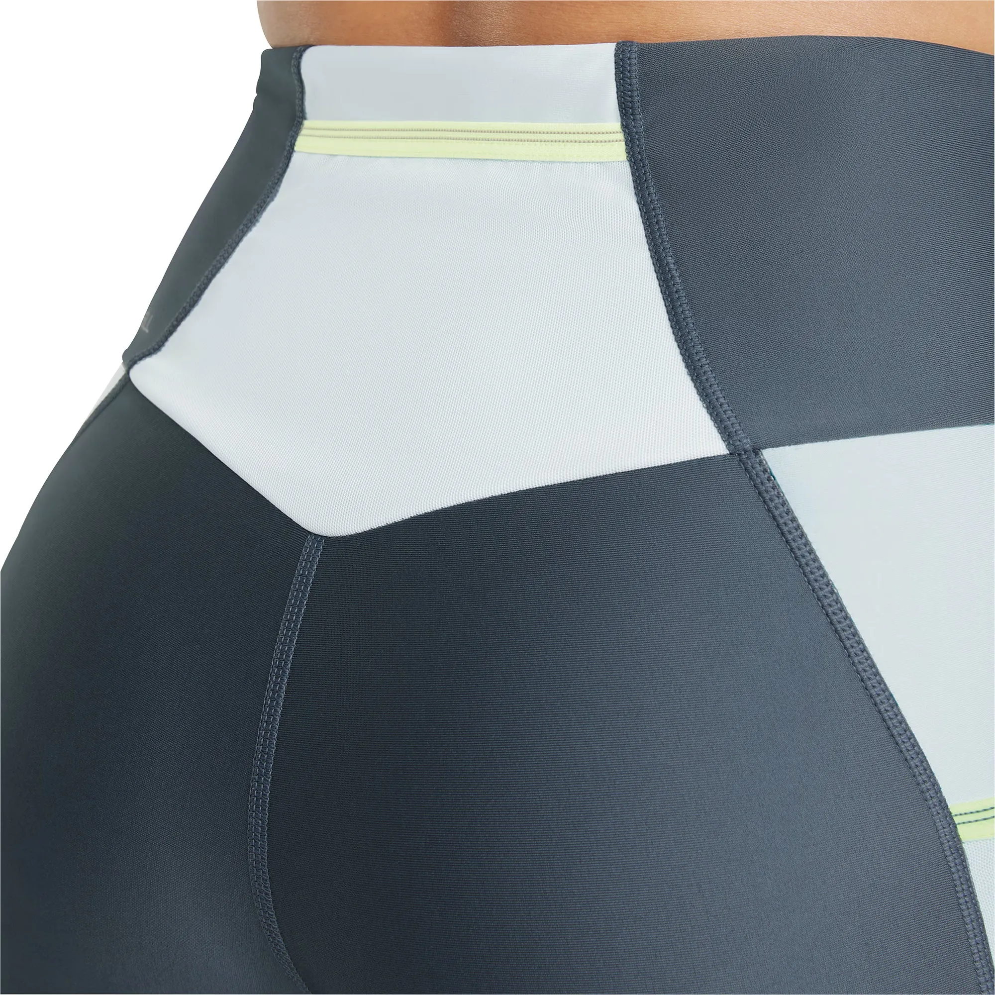 Clothing Puma  Women Puma Marathon 6 Inch Womens Short Running Tights - Blue
