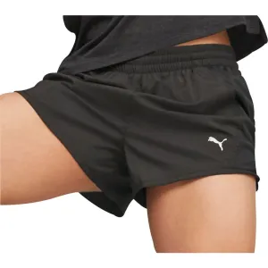 Clothing Puma  Women Puma Run Favourite Velocity 3 Inch Womens Running Shorts - Black