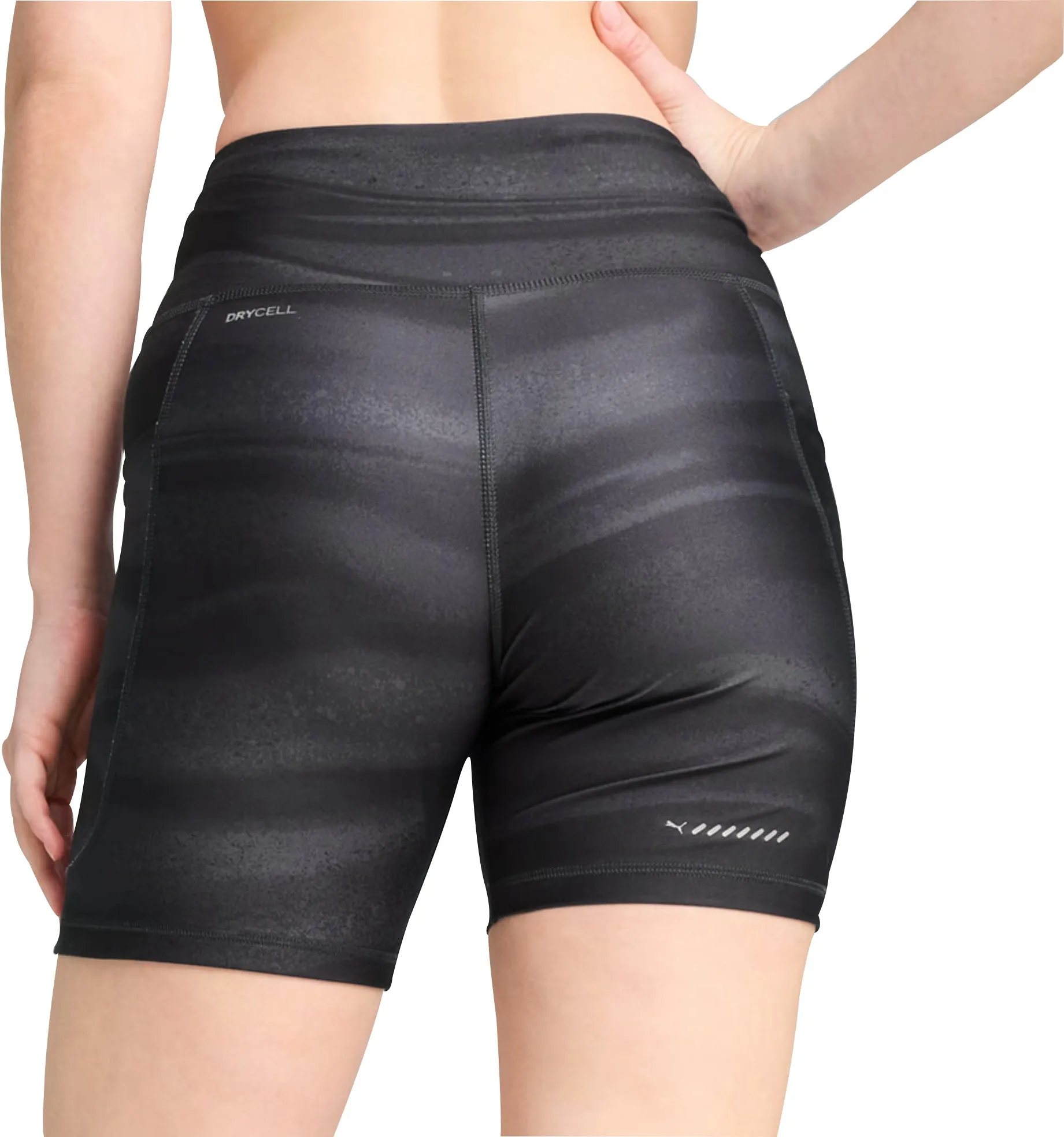Clothing Puma  Women Puma Velocity 5 Inch Womens Short Running Tights - Black