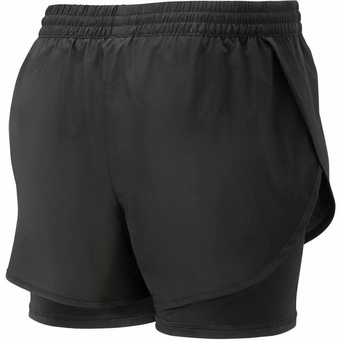 Clothing Puma  Women Puma Woven 2 In 1 Womens Running Shorts - Black