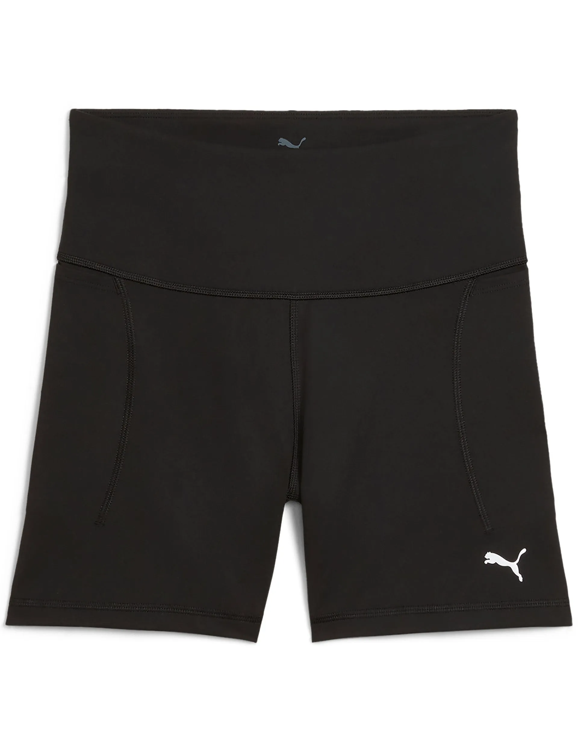 Cloudspun High Waisted 5" Tight Shorts - Black/White