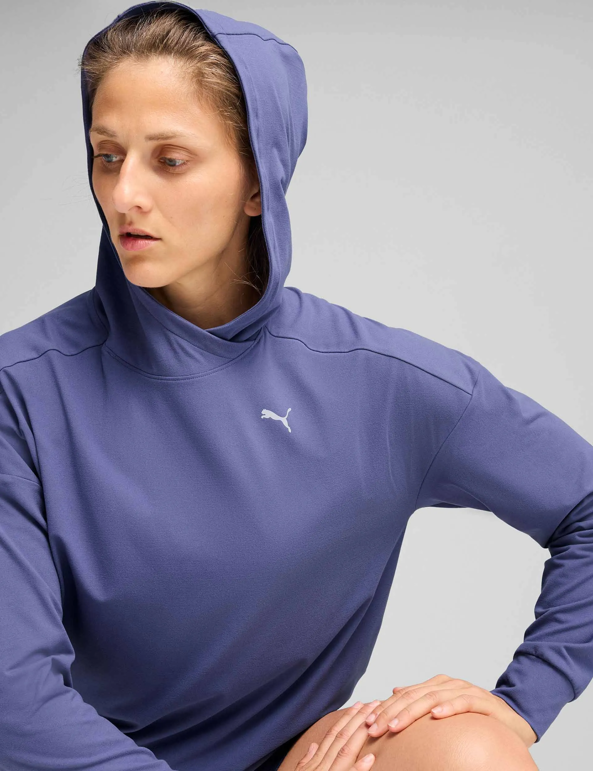 Cloudspun Hoodie - Blue Crystal