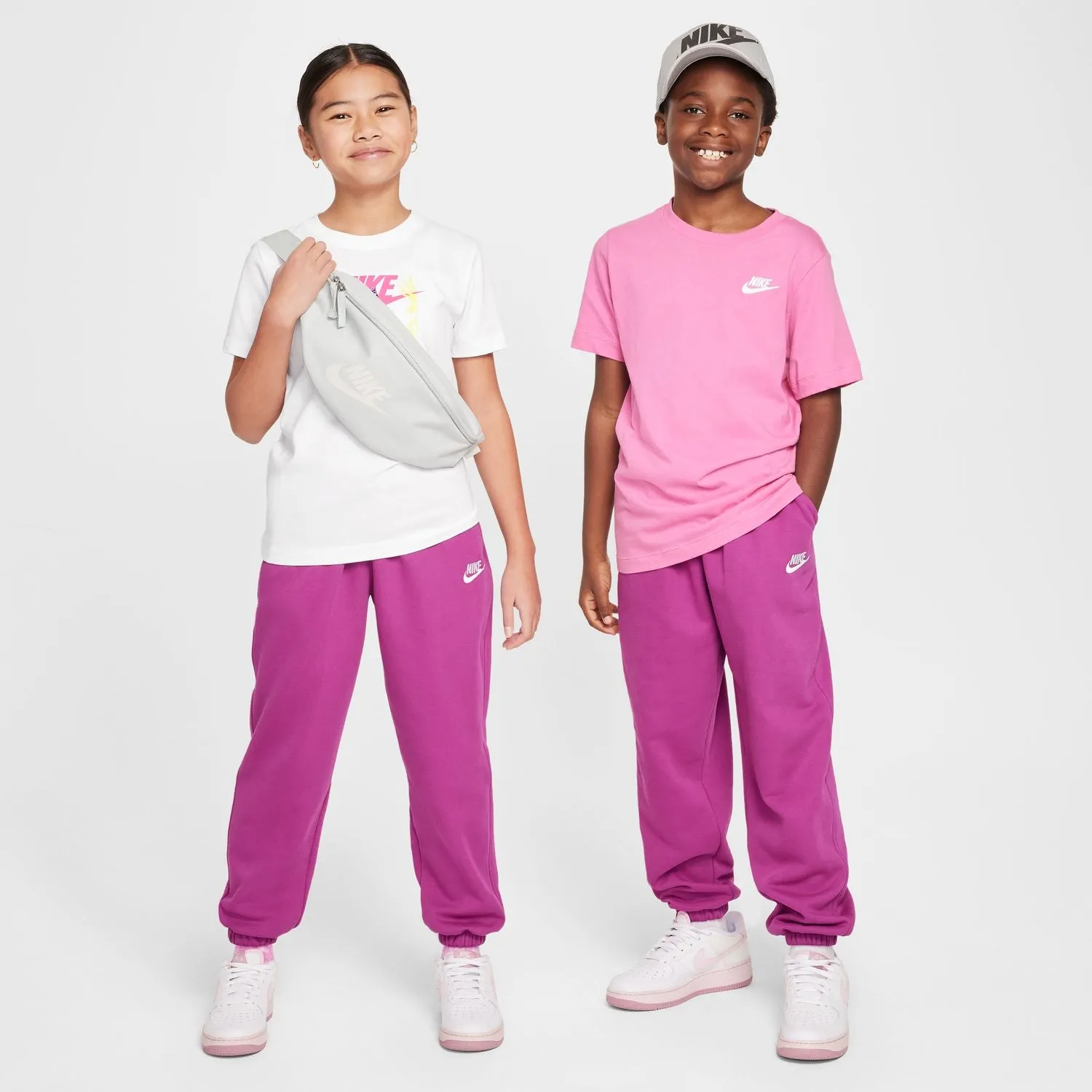 Club Fleece Loose Pant - Youth Clothing_Nike