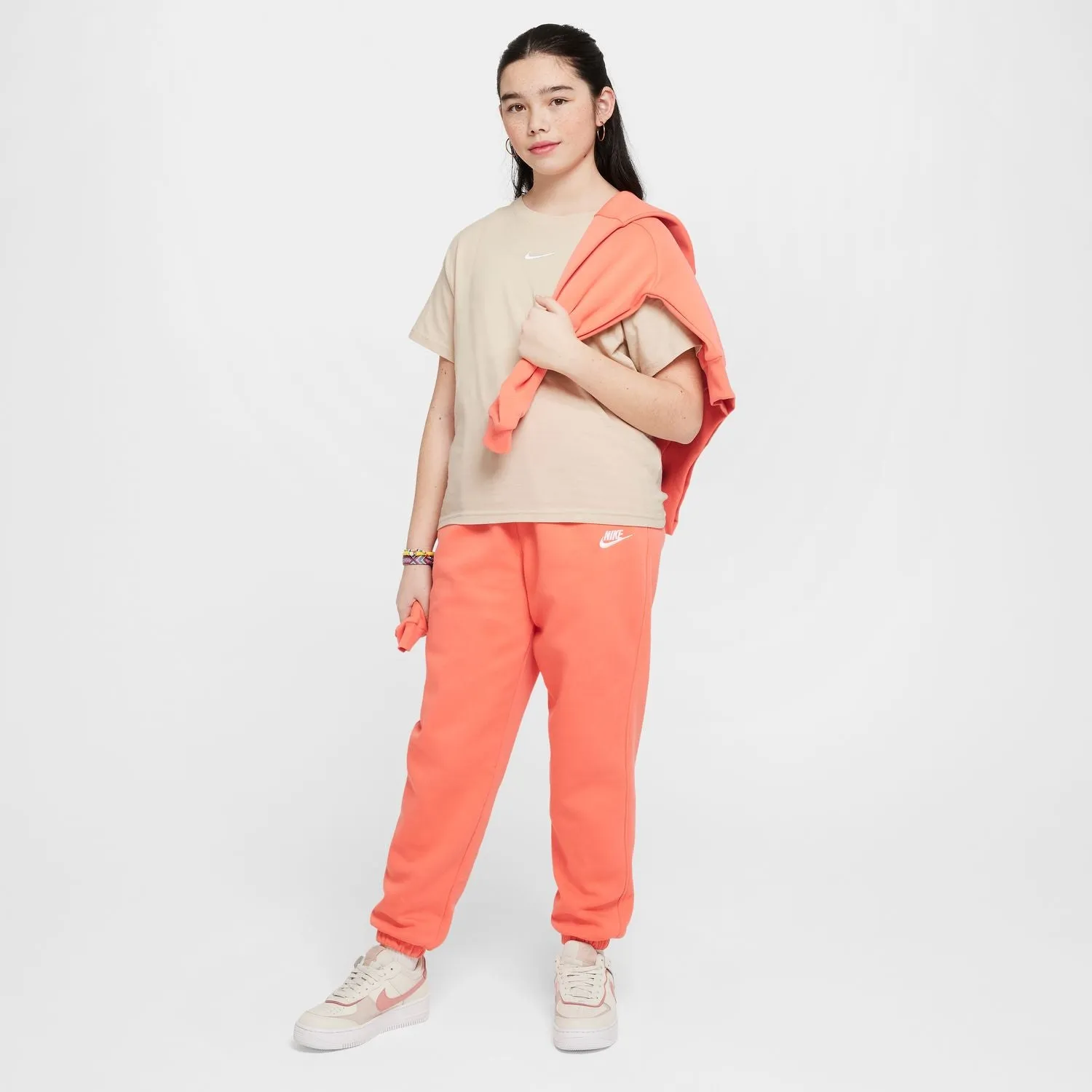 Club Fleece Loose Pant - Youth Clothing_Nike