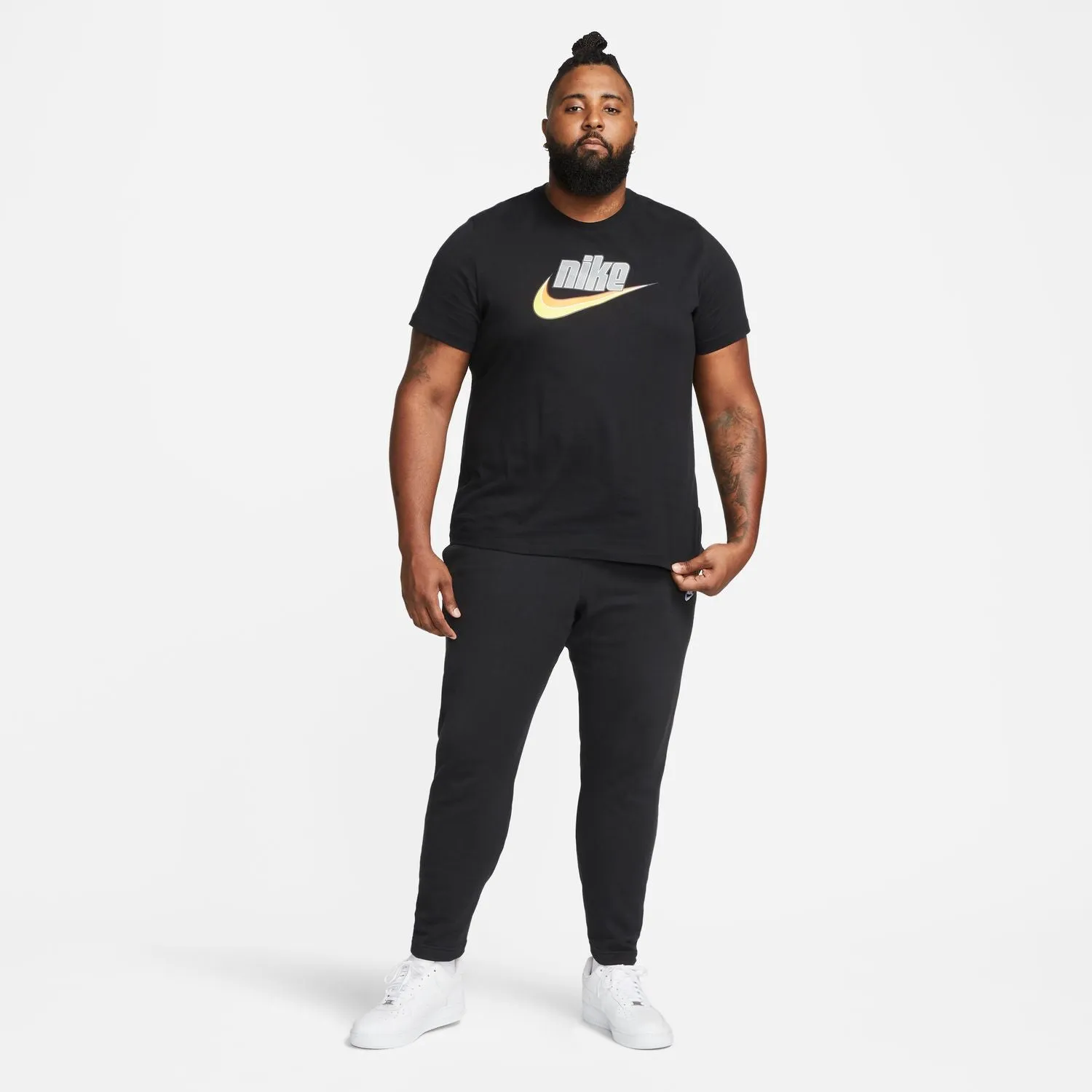 Club Fleece Open Hem Pant - Mens Clothing_Nike