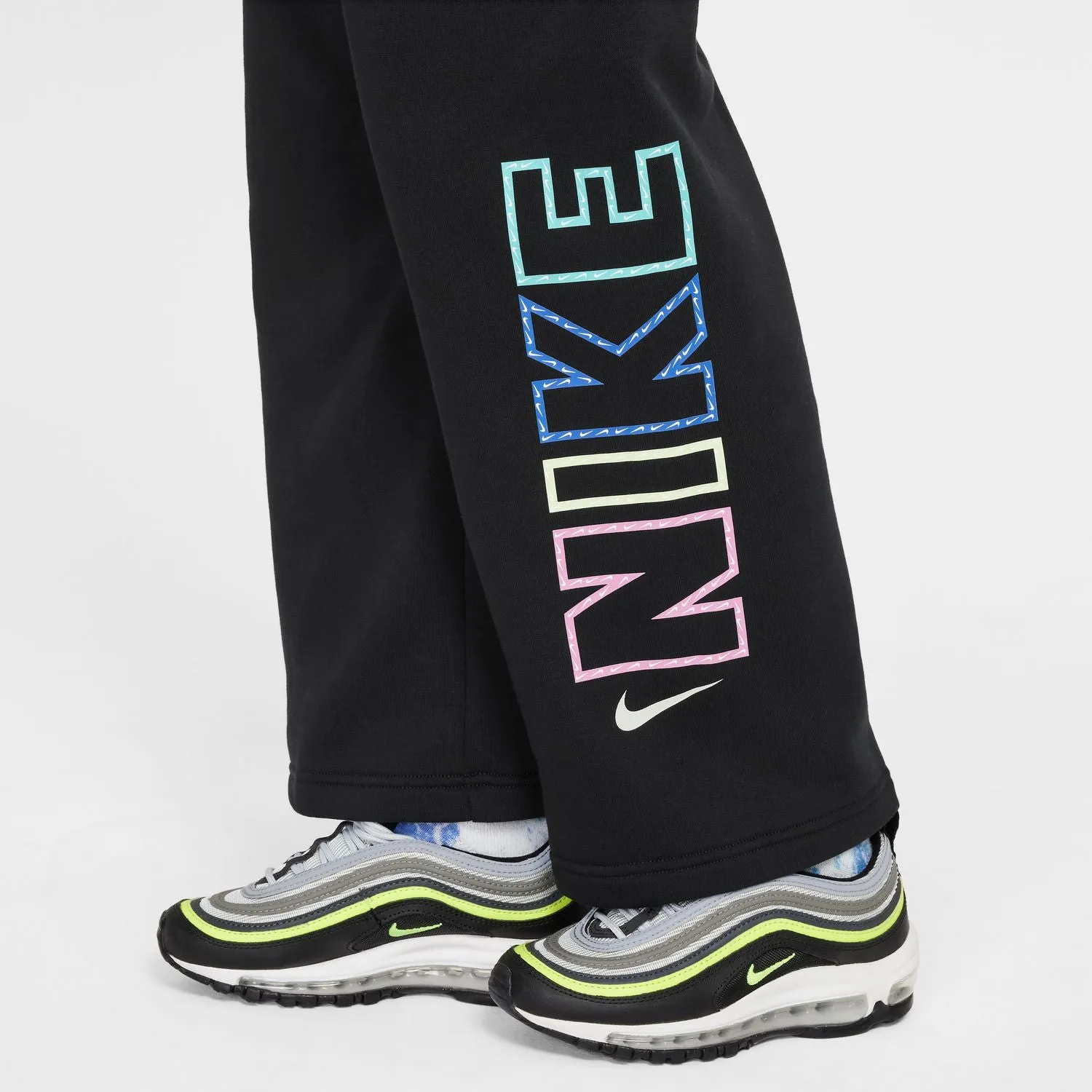 Club Fleece Wide Leg Pant - Youth Clothing_Nike
