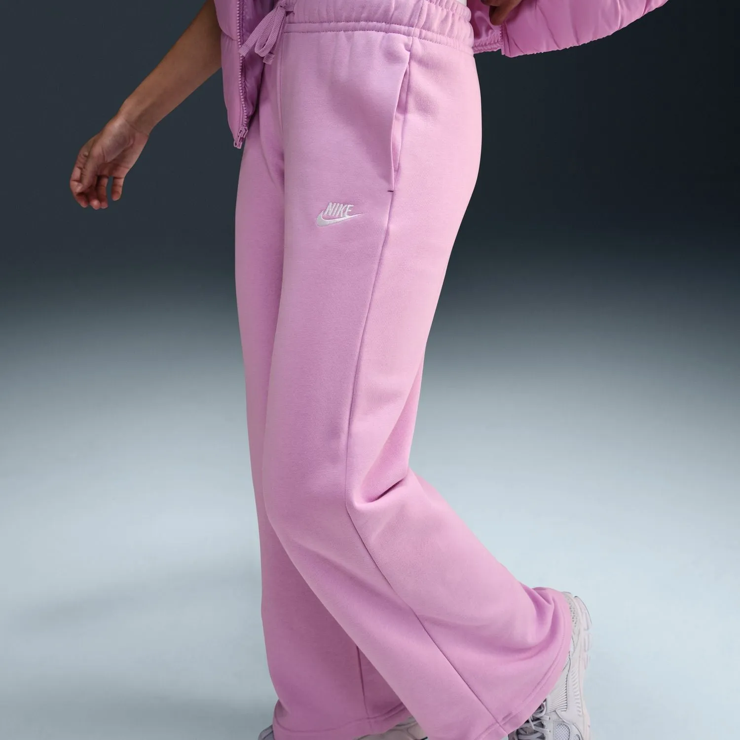 Club Fleece Wide Pant - Womens Clothing_Nike
