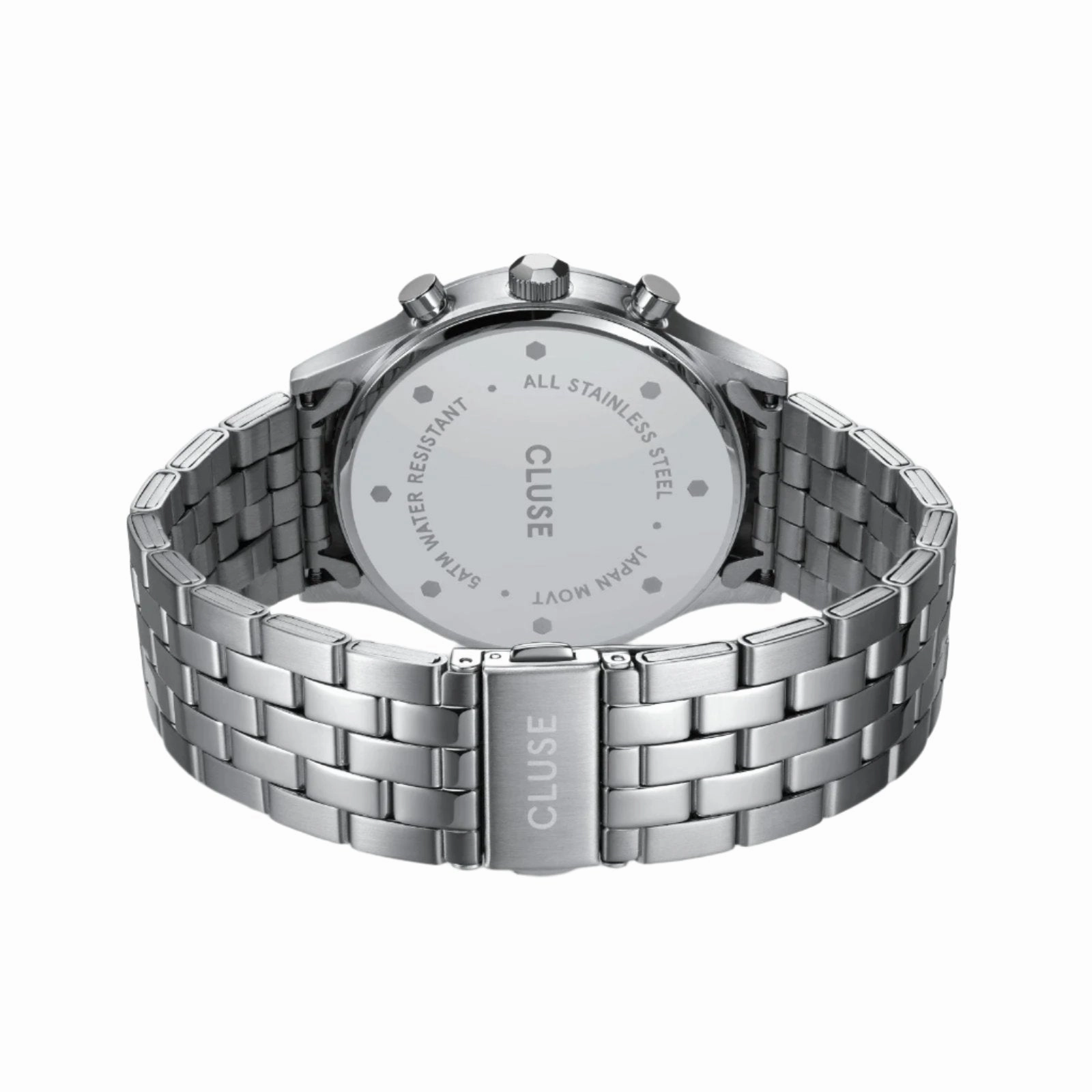 CLUSE Antheor Silver Link Blue Jelly Dial Watch CW21008