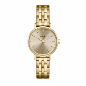 CLUSE Boho Chic Petite Full Gold Link Watch CW10506 