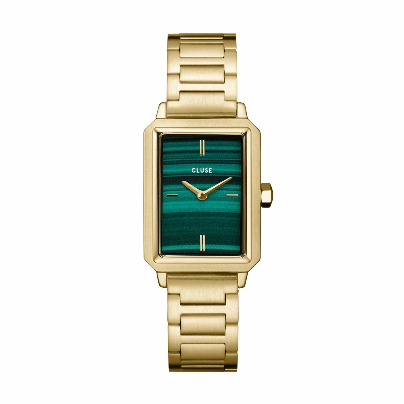 Cluse Fluette Green/Gold Link CW11502 