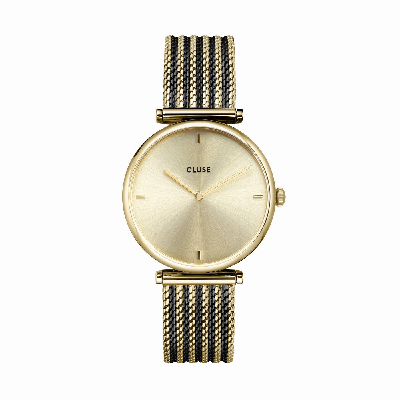 CLUSE Triomphe Full Gold/Black Gold Mesh CW10401 
