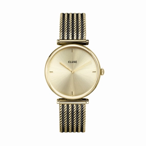 CLUSE Triomphe Full Gold/Black Gold Mesh CW10401 