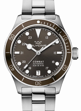 Combat SUB 36 Brown Ref. GL0338,automatic watch,automatic watches for men,automatic watches for women,luxury automatic watch,minimalist automatic watch,dress automatic watch,vintage automatic watch,automatic watch sale