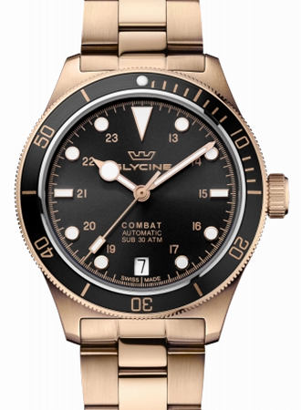 Combat SUB 36 Gold Ref. GL0397,automatic watch,automatic watches for men,automatic watches for women,luxury automatic watch,minimalist automatic watch,dress automatic watch,vintage automatic watch,automatic watch sale