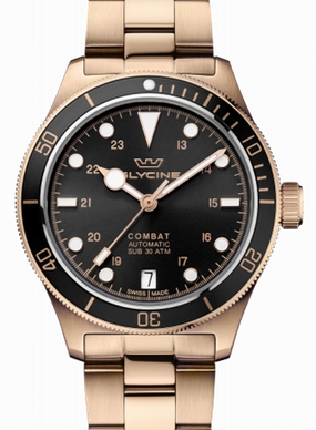 Combat SUB 36 Gold Ref. GL0397,automatic watch,automatic watches for men,automatic watches for women,luxury automatic watch,minimalist automatic watch,dress automatic watch,vintage automatic watch,automatic watch sale