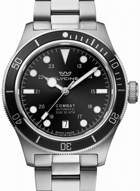 Combat SUB 39 Black Ref. GL0399,automatic watch,automatic watches for men,automatic watches for women,luxury automatic watch,minimalist automatic watch,dress automatic watch,vintage automatic watch,automatic watch sale