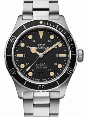 Combat SUB 39 Black Ref. GL0402,automatic watch,automatic watches for men,automatic watches for women,luxury automatic watch,minimalist automatic watch,dress automatic watch,vintage automatic watch,automatic watch sale