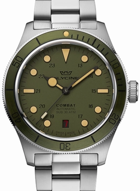 Combat SUB 39 Dark Green Ref. GL0405,automatic watch,automatic watches for men,automatic watches for women,luxury automatic watch,minimalist automatic watch,dress automatic watch,vintage automatic watch,automatic watch sale