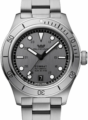 Combat SUB 39 Grey Ref. GL0536,automatic watch,automatic watches for men,automatic watches for women,luxury automatic watch,minimalist automatic watch,dress automatic watch,vintage automatic watch,automatic watch sale