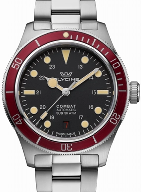 Combat SUB 39 Metallic Red Ref. GL0406,automatic watch,automatic watches for men,automatic watches for women,luxury automatic watch,minimalist automatic watch,dress automatic watch,vintage automatic watch,automatic watch sale