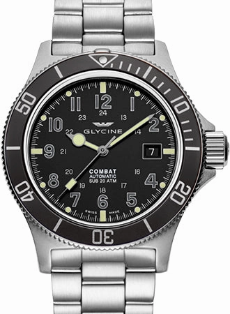 Combat SUB 42 All Black Ref. GL0076,automatic watch,automatic watches for men,automatic watches for women,luxury automatic watch,minimalist automatic watch,dress automatic watch,vintage automatic watch,automatic watch sale