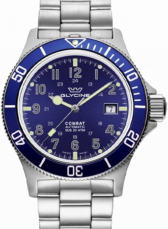Combat SUB 42 All Blue Ref. GL0077,automatic watch,automatic watches for men,automatic watches for women,luxury automatic watch,minimalist automatic watch,dress automatic watch,vintage automatic watch,automatic watch sale
