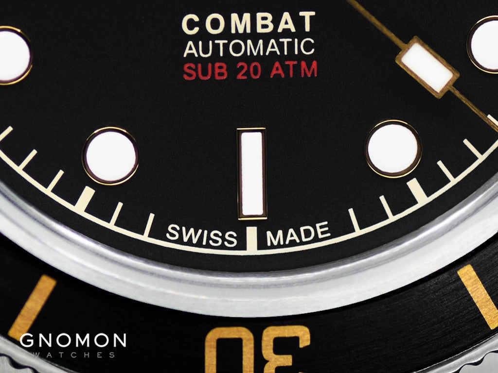 Combat SUB 42 Black Gilt Ref. GL0326