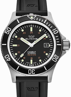 Combat SUB 42 Black Ref. GL0433,automatic watch,automatic watches for men,automatic watches for women,luxury automatic watch,minimalist automatic watch,dress automatic watch,vintage automatic watch,automatic watch sale
