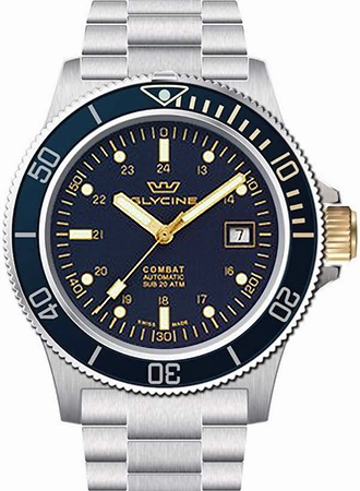 Combat SUB 42 Blue Heritage Ref. GL0271,automatic watch,automatic watches for men,automatic watches for women,luxury automatic watch,minimalist automatic watch,dress automatic watch,vintage automatic watch,automatic watch sale
