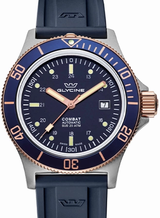 Combat SUB 42 Blue Macaw Ref. GL0432,automatic watch,automatic watches for men,automatic watches for women,luxury automatic watch,minimalist automatic watch,dress automatic watch,vintage automatic watch,automatic watch sale