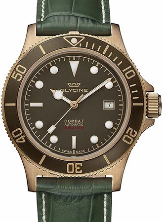 Combat SUB 42 Bronze Green Ref. GL0389,automatic watch,automatic watches for men,automatic watches for women,luxury automatic watch,minimalist automatic watch,dress automatic watch,vintage automatic watch,automatic watch sale