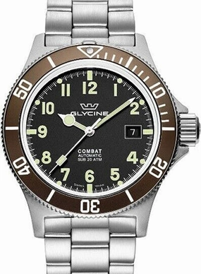 Combat SUB 42 Brown Ref. GL0171,automatic watch,automatic watches for men,automatic watches for women,luxury automatic watch,minimalist automatic watch,dress automatic watch,vintage automatic watch,automatic watch sale